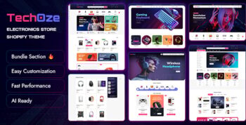TechOze - Electronics Store Shopify Theme