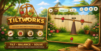 TiltWorks | HTML5 Physics Balance Puzzle Game
