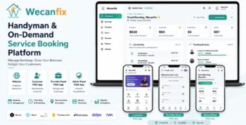 WeCanFix | Handyman Service Booking and On-Demand Marketplace (Next.js + MySQL)