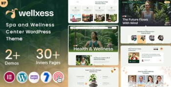 Wellxess - Spa and Wellness Center WordPress Theme