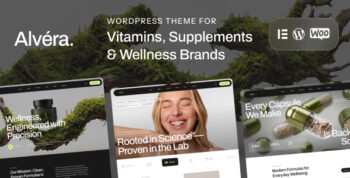 Alvera – Vitamins and Supplements WordPress Theme
