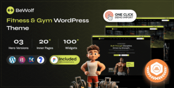 BeWolf | Fitness & Gym WordPress Theme