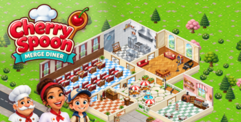 Cherry Spoon: Merge Diner | HTML5 Game