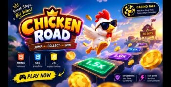 Chicken Road Rush | HTML5 Arcade Game