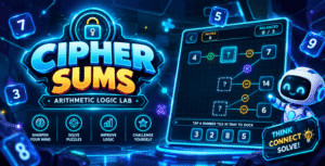 Cipher Sums | HTML5 Math Logic Puzzle Game