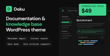 Doku - Software Documentation & Knowledge Base WordPress Theme