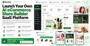 Ecomz AI | Multi-Tenant Ecommerce Store Builder Platform
