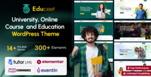 Educeet - Education & Online Course WordPress Theme