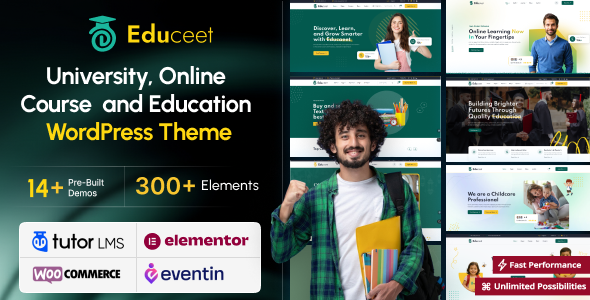 Educeet - Education & Online Course WordPress Theme