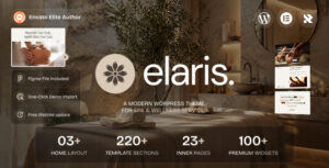 Elaris - Massage Salon & Spa WordPress Theme