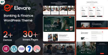 Elevare - Banking & Finance WordPress Theme
