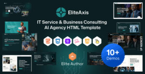 Eliteaxis - IT Service & Business Consulting AI Agency HTML Template