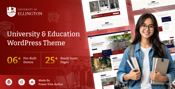 Ellington - University Education WordPress Theme