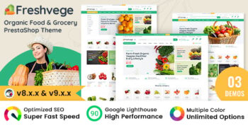 Freshvege Organic Food and Grocery Store PrestaShop Theme