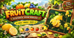 FruitCraft | HTML5 3D Fruit Jigsaw Puzzle Game