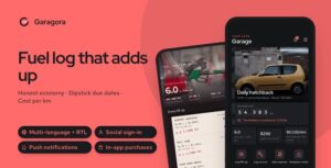 Garagora | Flutter Car Maintenance and Fuel Log App with Laravel Cloud Backup