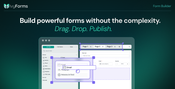 IvyForms - A WordPress form builder for real workflows