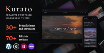 Kurato | Creative Portfolio WordPress Theme