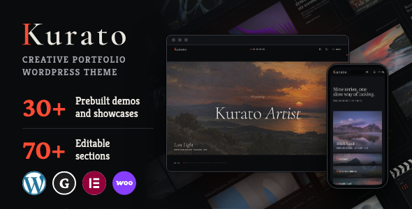 Kurato | Creative Portfolio WordPress Theme