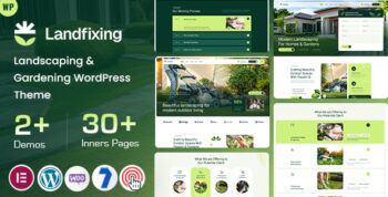Landfixing - Landscaping & Gardening WordPress Theme