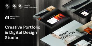 MonoSpace - Creative Portfolio & Agency WordPress Theme