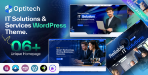 Optitech - IT Solutions and Services WordPress Theme