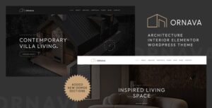 Ornava - Architecture & Interior Elementor WordPress Theme