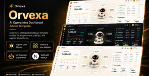 Orvexa | AI Operations Next.js Admin Template