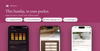 Pewora | Flutter Church Member App With Laravel Admin