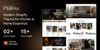 Platera – Modern Kitchen & Home Essentials Shopify Theme