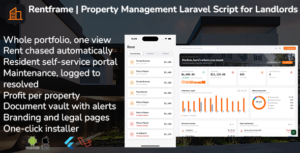 Rentframe | Property Management Flutter App With Laravel Backend