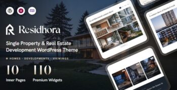 Residhora – Single Property & Real Estate Development WordPress Theme