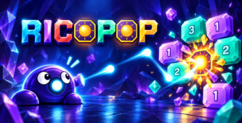 RICOPOP | HTML5 Ricochet Arcade Game With 50 Levels and 14 Languages