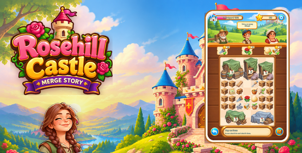 Rosehill Castle: Merge | HTML5 Game