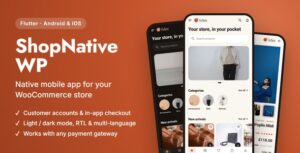 ShopNative WP | Flutter WooCommerce App for Android and iOS