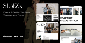 Slaezx - Fashion & Clothing Shop WooCommerce WordPress Theme with GSAP Animations