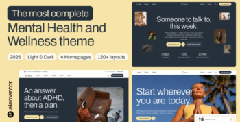 Sonra – Wellness & Mental Health WordPress Theme