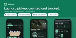 Sudsora | Flutter Laundry and Dry Cleaning App with Laravel Admin