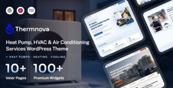 Thermnova – Heat Pump, HVAC & Air Conditioning Services WordPress Theme