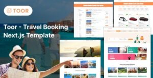 Toor - Travel Booking Next.js Template