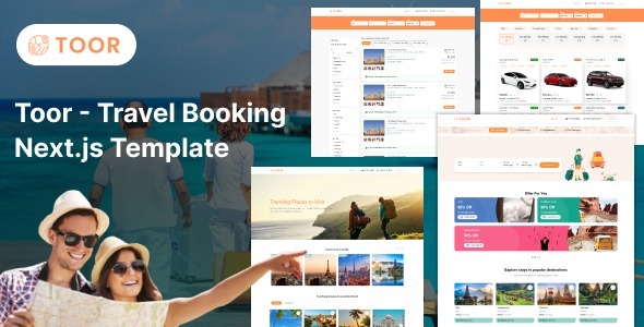 Toor - Travel Booking Next.js Template