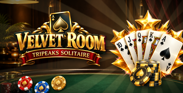 Velvet Room: TriPeaks Solitaire | 5000 Levels HTML5 Puzzle Game