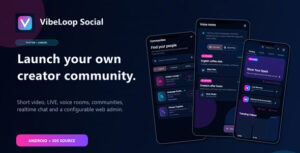 VibeLoop Social | Flutter Video and Live App With Laravel Admin