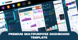Vionex - Multipurpose Bootstrap 5 Admin Dashboard Template