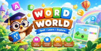 Word World | HTML5 Kids Spelling Adventure Game