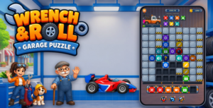 Wrench & Roll: Garage Puzzle | HTML5 Game